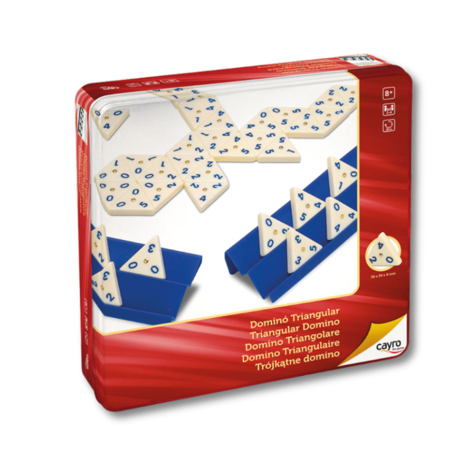 Cayro Triangular Domino (Metal Box) afbeelding