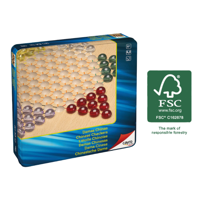 Cayro Chinees Dammen (Metal Box) afbeelding