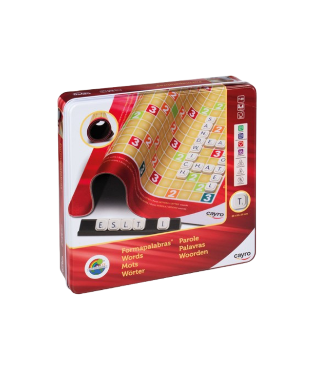 Cayro: Woordenspel (Metal Box) (WORDS GAME METAL BOX)