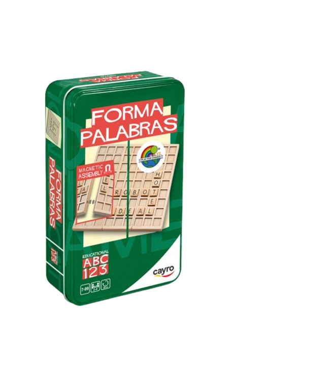 Cayro: Woordenspel Travel (Metal Box) (WORDS GAME METAL BOX)