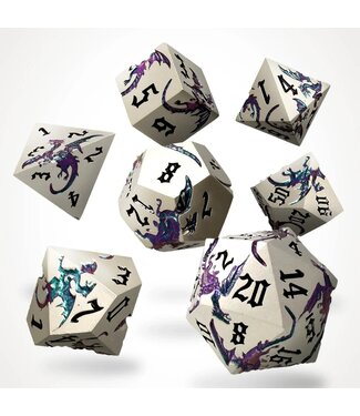 Glassstaff Elderwyrm Metal - RPG Dice Set