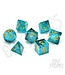 Glassstaff Wave After Wave Sharp Edge Resin - RPG Dice Set
