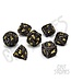 Glassstaff Soulreaper Gold Hollow Metal - RPG Dice Set