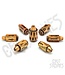 Glassstaff Ballistic Brass Metal - RPG Dice Set
