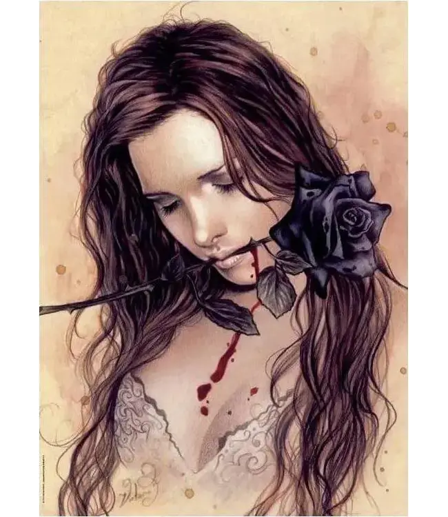 Heye Puzzle: Dark Rose (1000 Pieces)