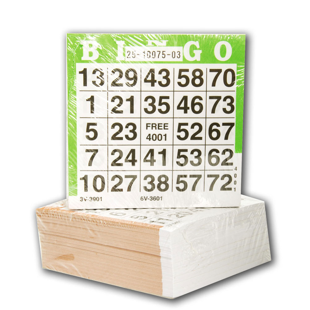 Longfield Games Bingokaarten (500 Vellen)
