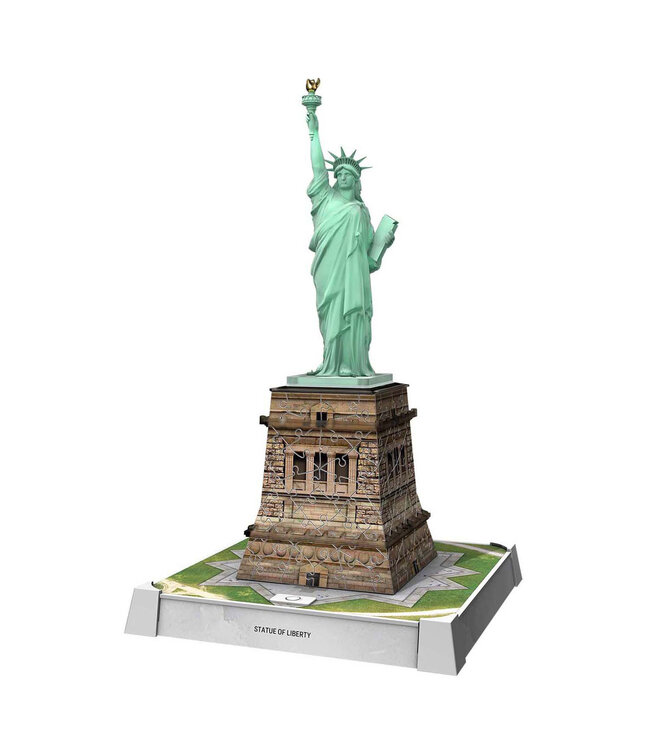 3D Iconics: Statue of Liberty (LED) (128 Teile) - Puzzle