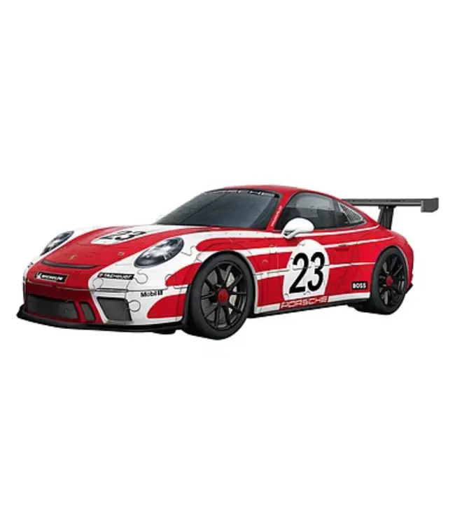 3D Puzzle Iconics: Porsche 911 GT3 Cup (154 Stukjes) - Puzzel