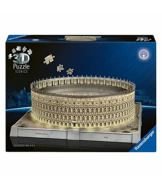 Ravensburger 3D Puzzle Iconics: Colosseum (LED) (291 Teile)