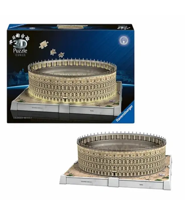 3D Puzzle Iconics: Colosseum (LED) (291 Teile) - Puzzle