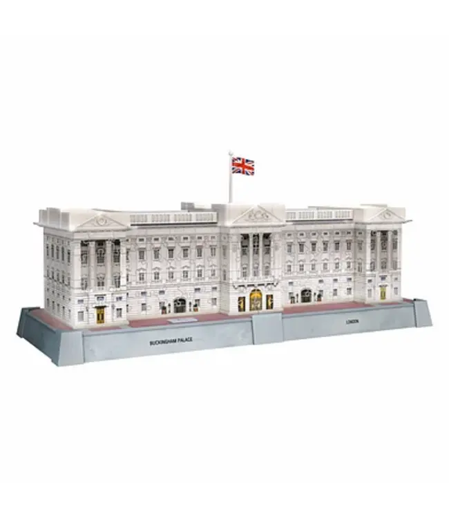 3D Puzzle Iconics: Buckingham Palace (LED) (260 Pieces) - Puzzle
