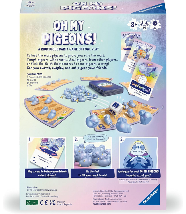 Oh My Pigeons! (ENG) - Kartenspiel