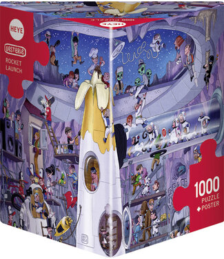 Heye Heye Puzzle: Rocket Launch (1000 Pieces)
