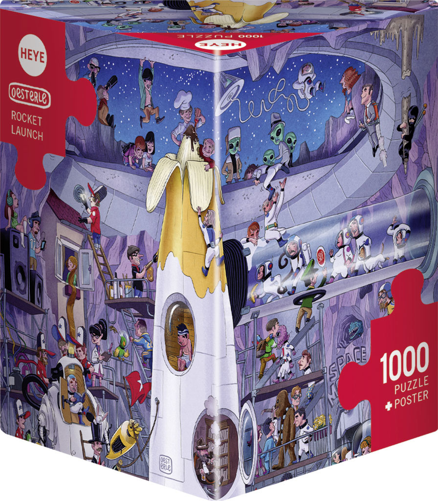 Heye Heye Puzzle: Rocket Launch (1000 Stukjes)