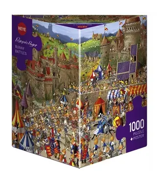 Heye Bunny Battles (1000 Pieces)