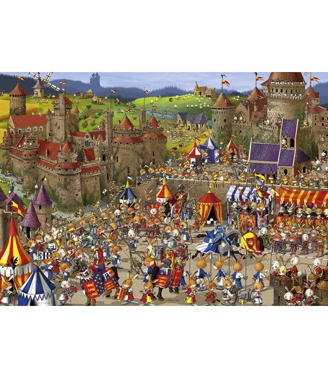 Heye Puzzle: Bunny Battles (1000 Teile)