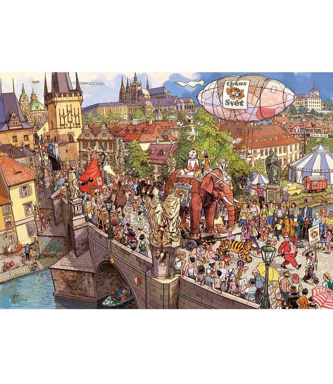 Heye Puzzle: Street Parade (2000 Stukjes) - Puzzel