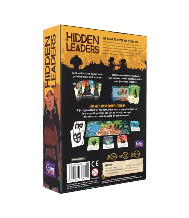 Hidden Leaders (NL) - Kartenspiel