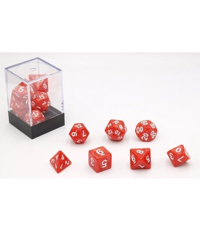 Hot Games - Dobbelstenen: Parelmoer - RPG Dice Set