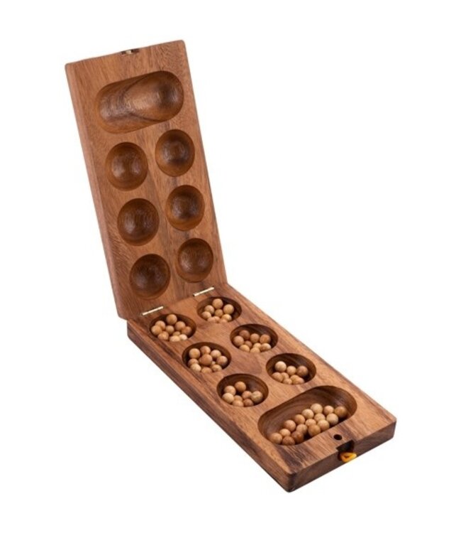 Hot Games - Kalaha : Vouwbaar Acacia Hout