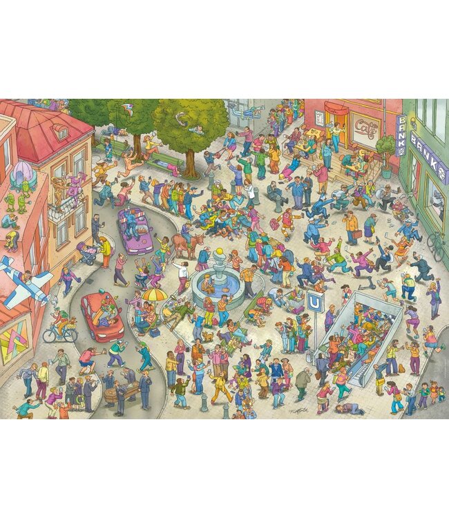 Heye Puzzle: Mobile Zombies (1000 Stukjes)