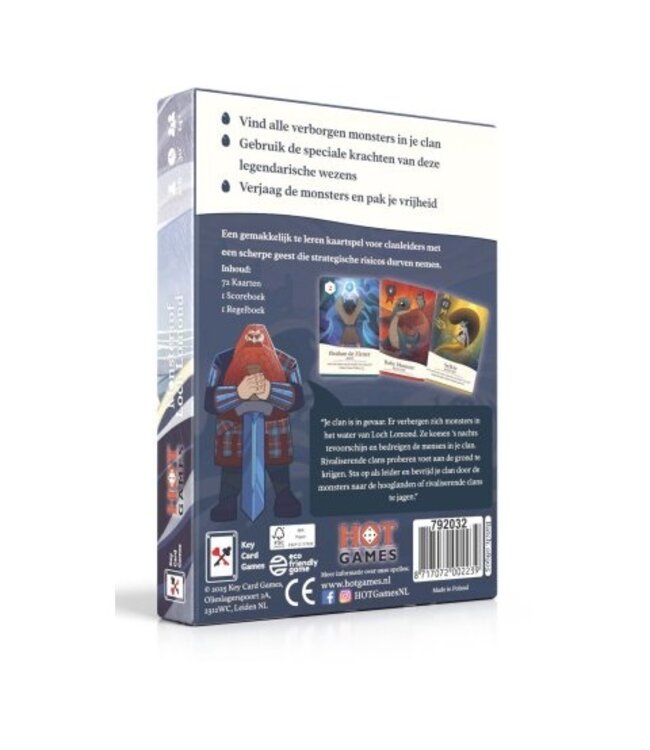 Monsters of Loch Lomond (NL) - Kartenspiel