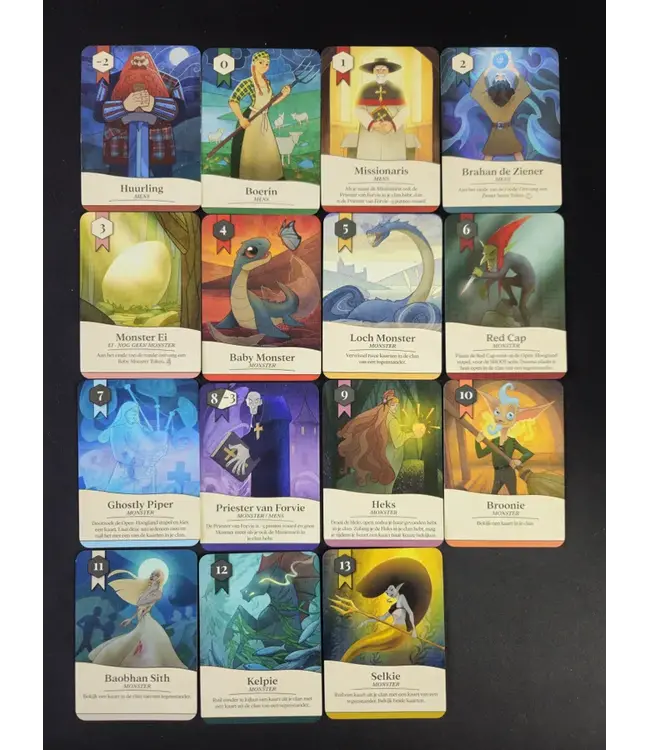 Monsters of Loch Lomond (NL) - Kartenspiel