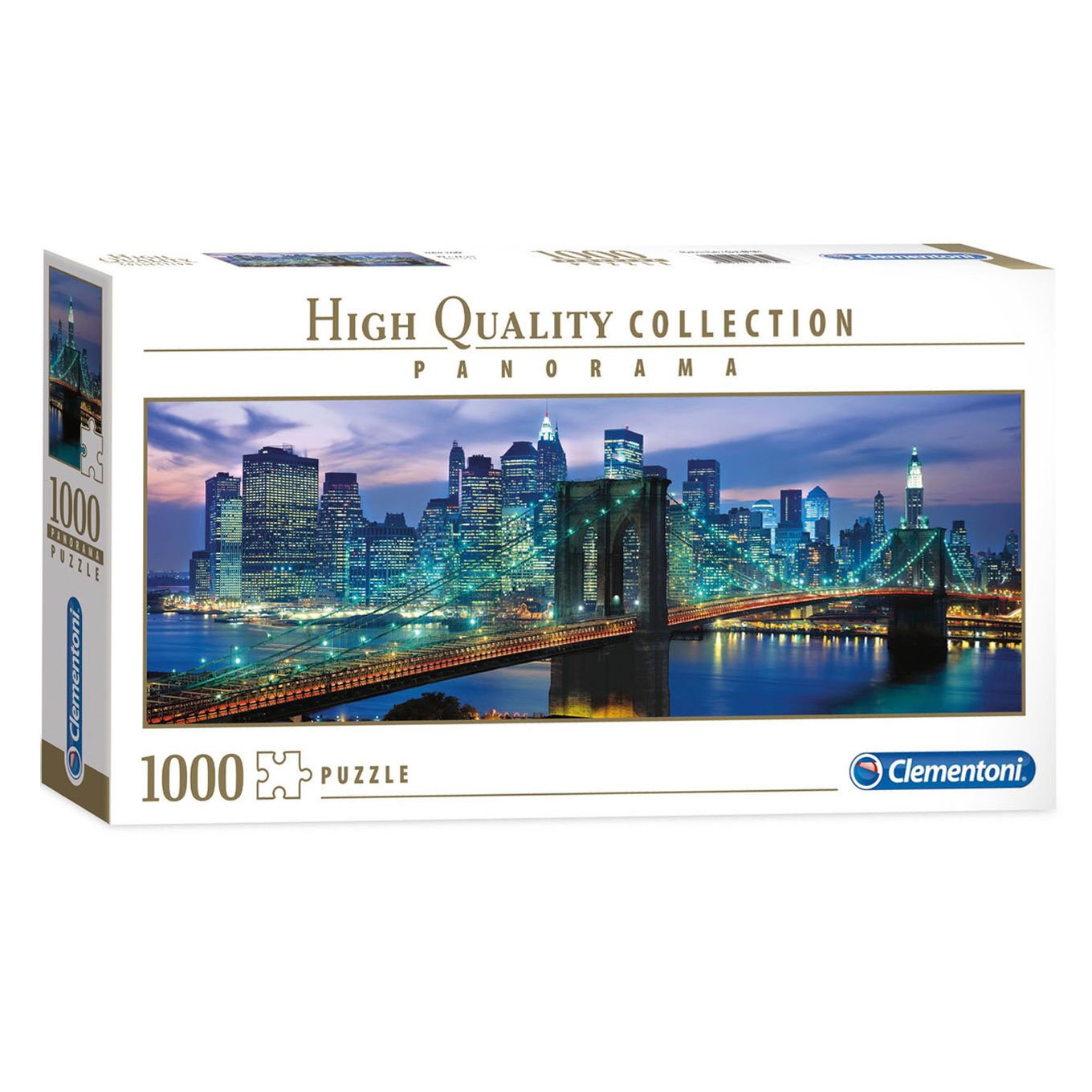 Clementoni Panorama: New York Brooklyn Bridge (1000 Stukjes)