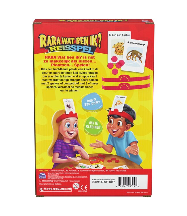 Rara Wat Ben Ik? Reisspel (NL)