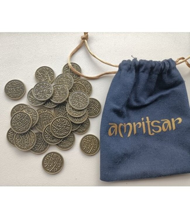 Amritsar: De Gouden Tempel (NL) incl Metalen Munten - Board game