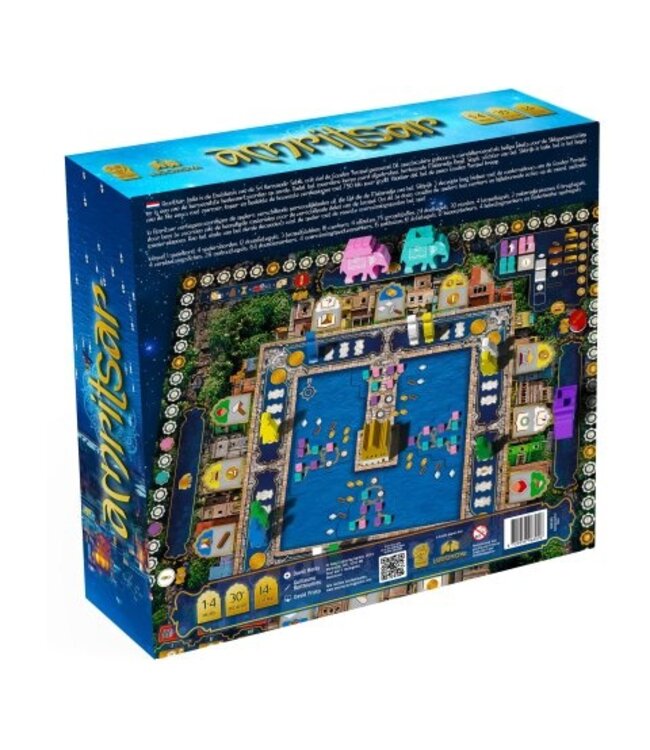 Amritsar: De Gouden Tempel (NL) incl Metalen Munten - Board game