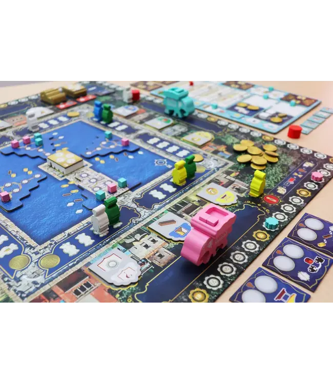 Amritsar: De Gouden Tempel (NL) incl Metalen Munten - Board game