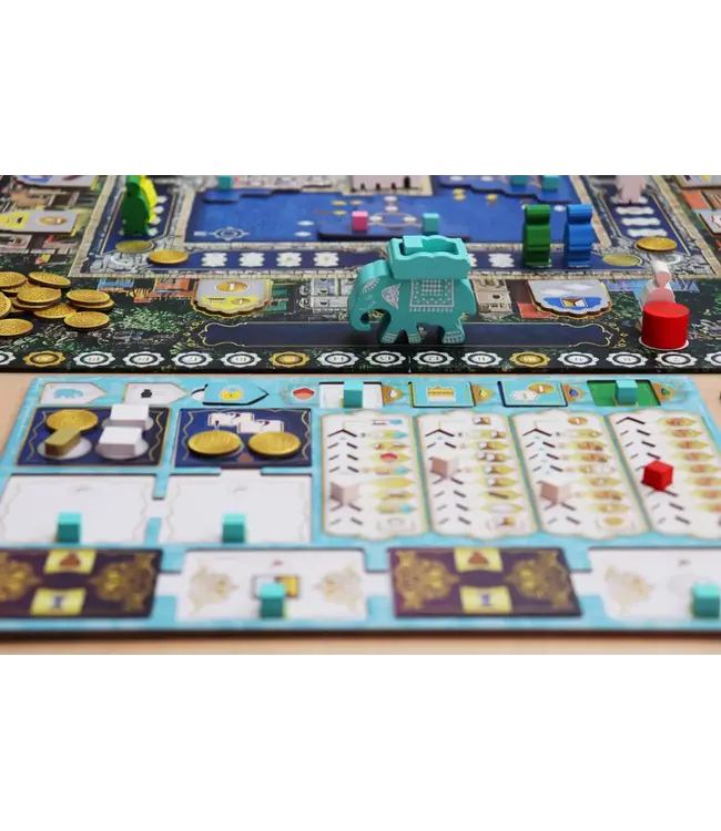 Amritsar: De Gouden Tempel (NL) incl Metalen Munten - Board game