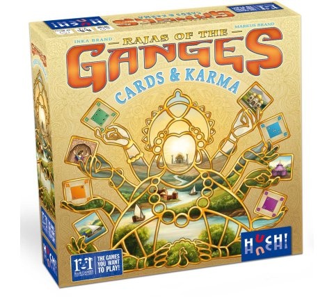 Huch! Rajas of the Ganges: Cards & Karma