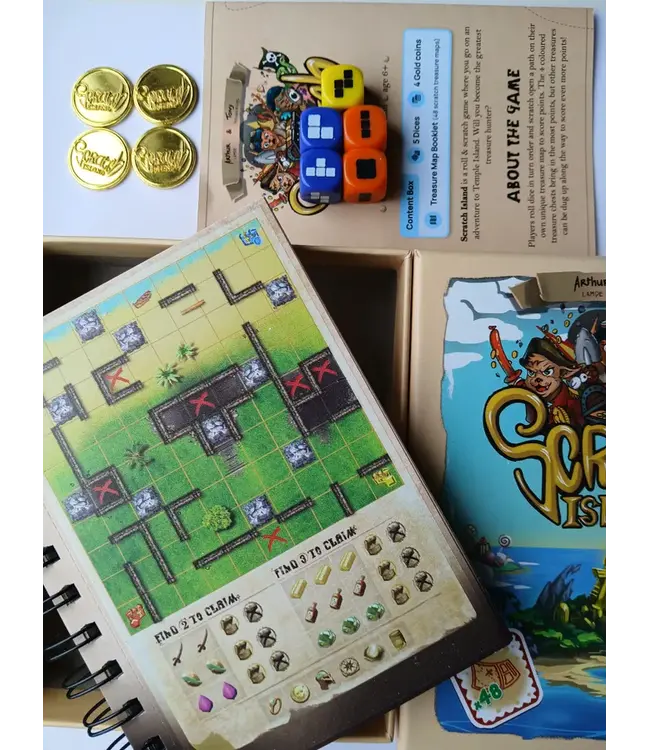 Scratch Island (ENG) - Würfelspiel