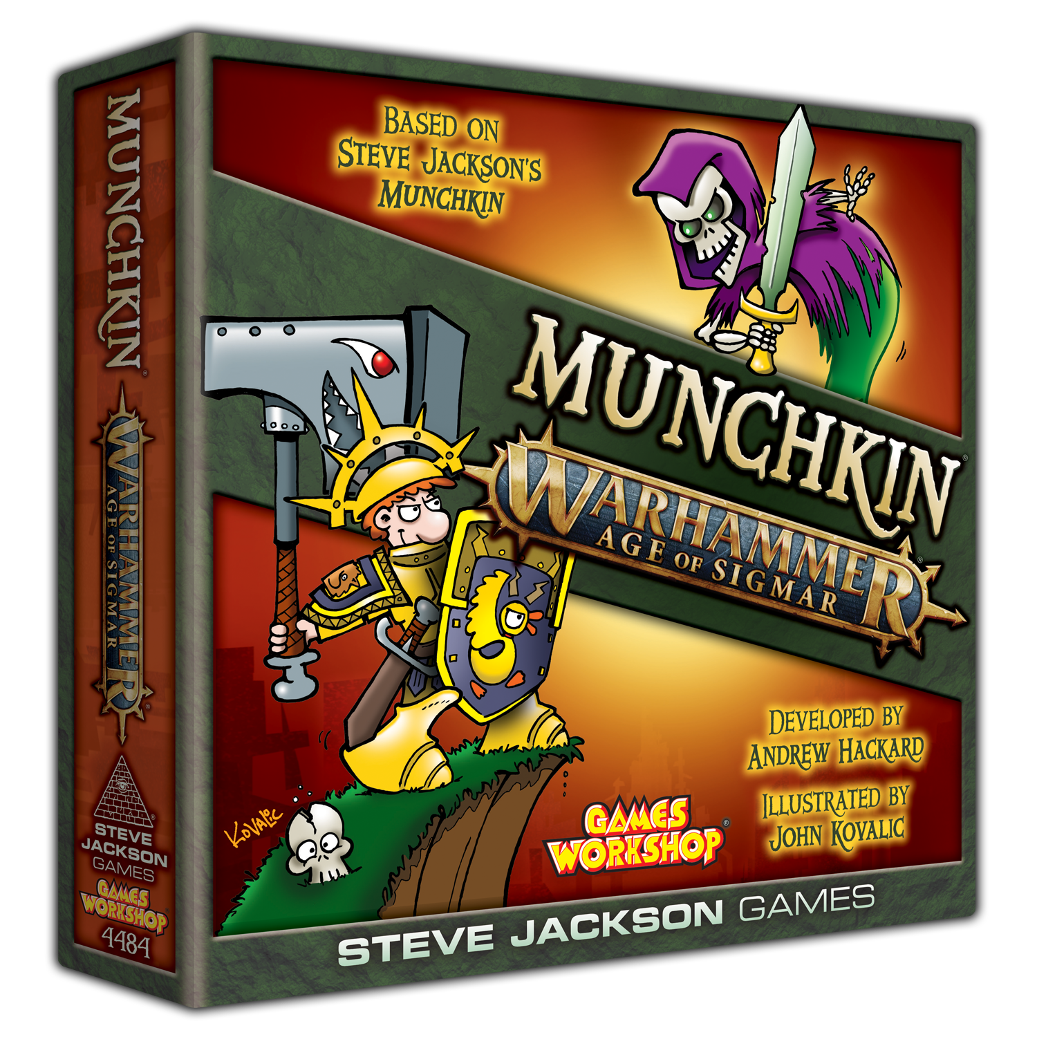 Steve Jackson Games Munckin: Warhammer Age of Sigmar (ENG)