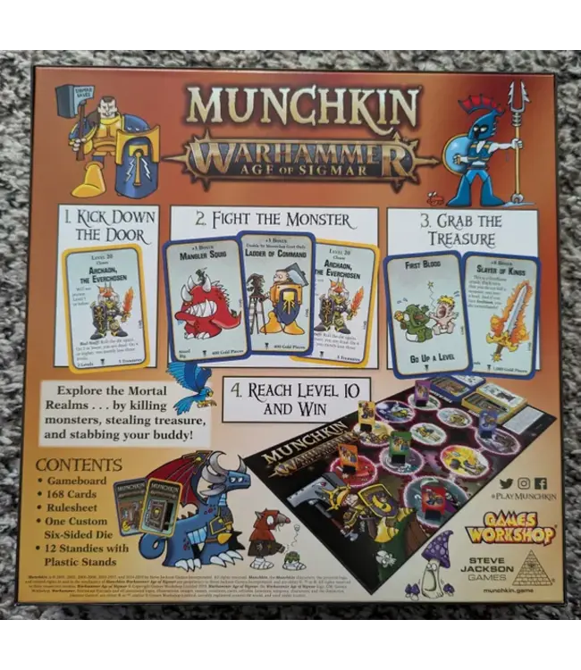 Munckin: Warhammer Age of Sigmar (ENG) - Kartenspiel