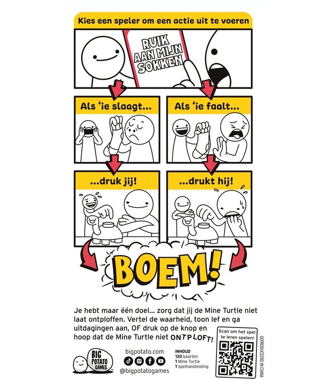 Don't Press That Mine Turtle (NL) - Partyspiel