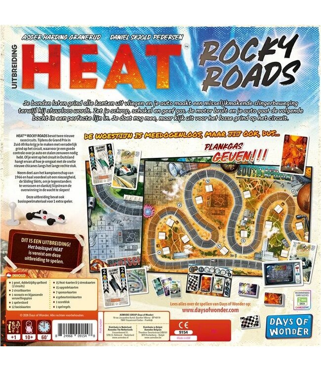 Heat: Rocky Roads (NL) - Brettspiel