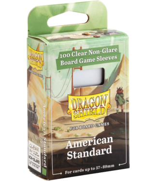 Dragon Shield Dragon Shield: American Standard Board Game Sleeves (Non-Glare) (100 Sleeves)