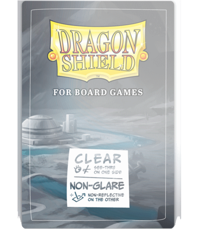 Dragon Shield: American Standard Board Game Sleeves (Non-Glare) (100 Sleeves)