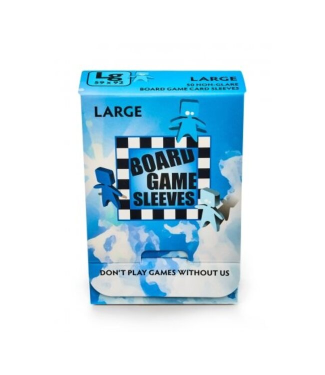 Board Game Sleeves Non-Glare - Large (50 Sleeves)