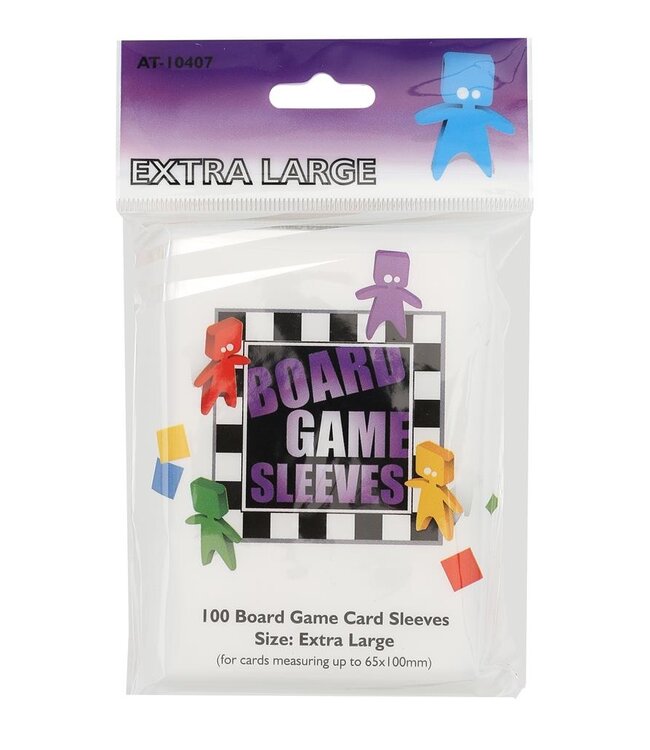 Board Game Sleeves - Extra Large (100 Sleeves)