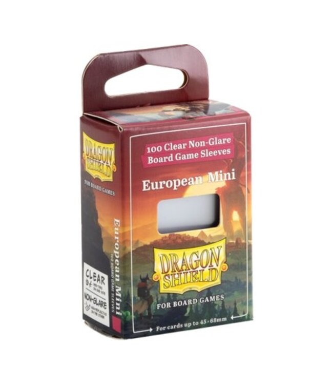 Dragon Shield: European Mini Board Game Sleeves (Non-Glare) (100 sleeves)