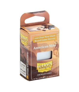 Dragon Shield Dragon Shield: American Mini Board Game Sleeves (Non-Glare) (100 sleeves)