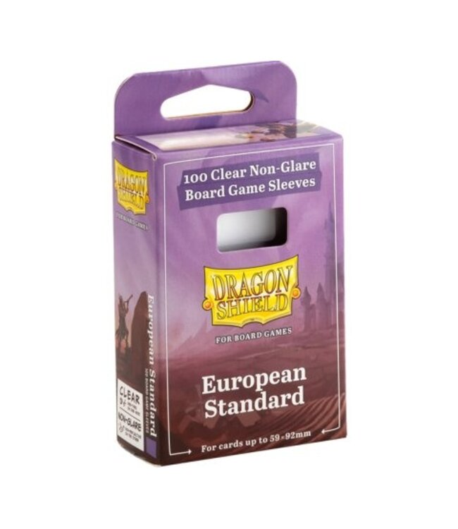 Dragon Shield: European Standard Board Game Sleeves (Non-Glare) (100 sleeves)
