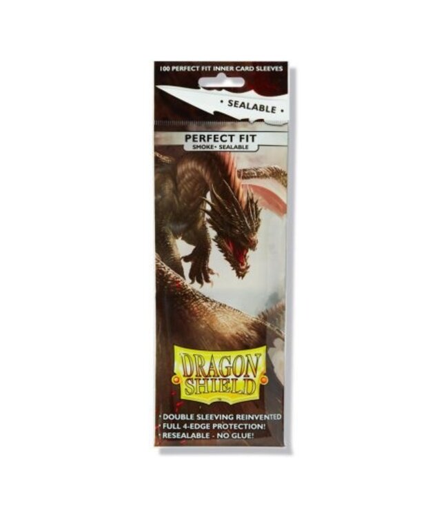 Dragon Shield Dragon Shield Perfect Fit - Smoke Sealable (100 sleeves)