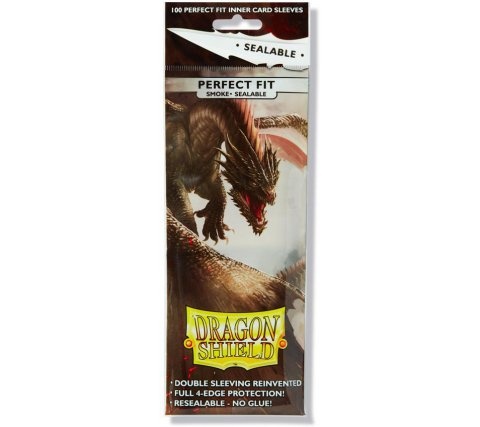 Dragon Shield Dragon Shield Perfect Fit - Smoke Sealable (100 sleeves)
