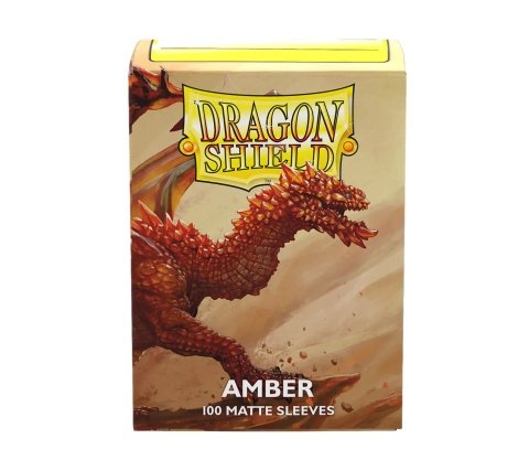 Dragon Shield Dragon Shield Matte - Amber (100 sleeves)