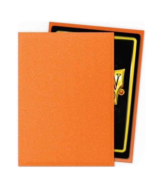 Dragon Shield Matte - Amber (100 sleeves)